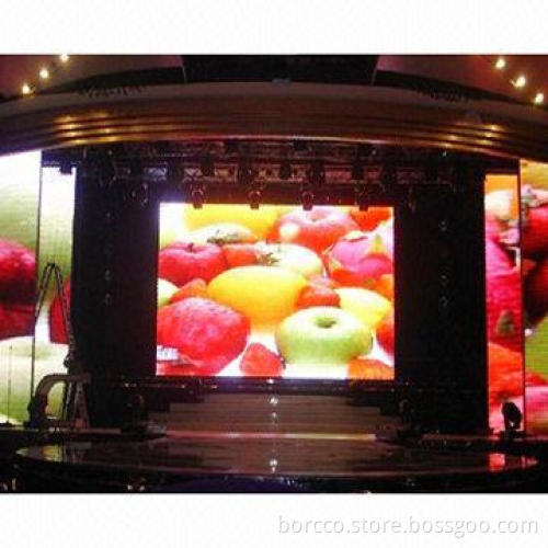 High Resolution Indoor Mesh Video Wall LED Curtain/Screen Display with 6500K Color Temperature